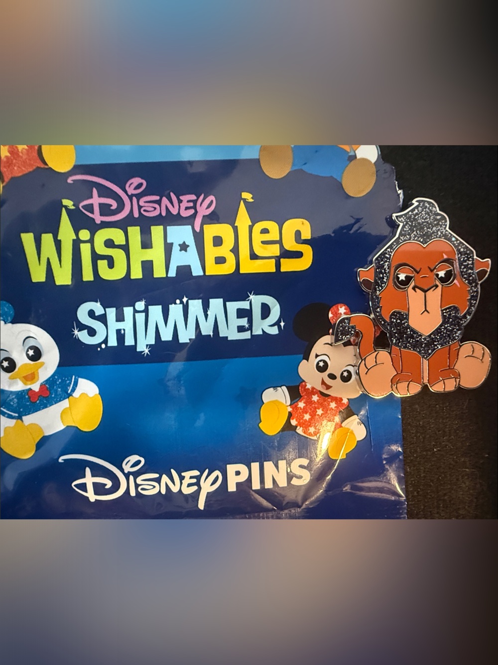 Disney Shimmer Wishables Enamel Pin - Scar The Lion King